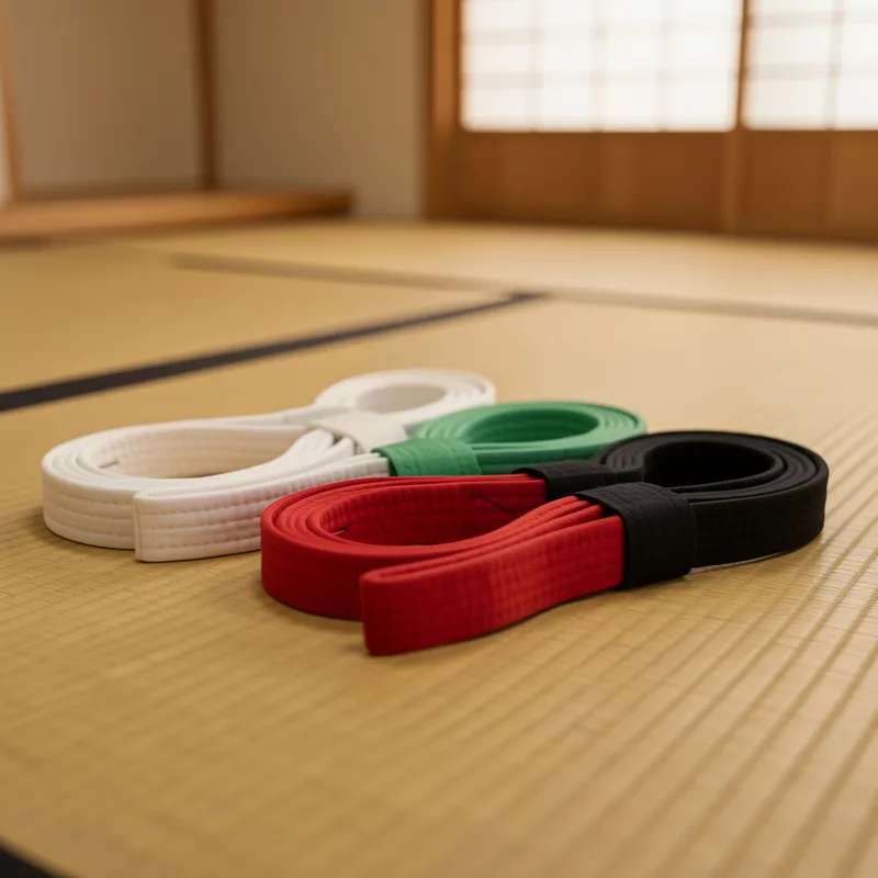 Couleur de ceinture de judo : ordre et grades